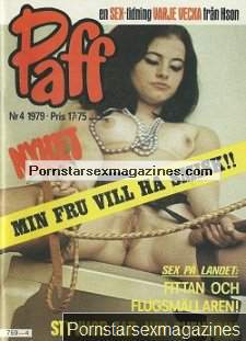 Adult magazine Paff  1979 Number 4